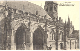 CPA 78 - 1. POISSY - Détail D'Architecture De L' Eglise Notre-Dame - Poissy