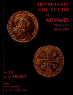 COLLECTION LOUIS THERY . GRAND AMATEUR LILLOIS. Importante Collection De Monnaies Royales Françaises En Or Argent Et En - Livres & Logiciels