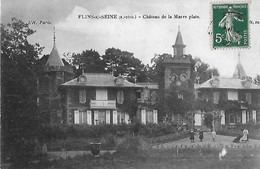 Flins Sur Seine. Le Chateau De La Marre Plate. - Flins Sur Seine