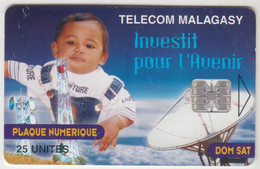 MADAGASCAR - Invest On Future , 25 U, Tirage 300.000, Used - Madagascar