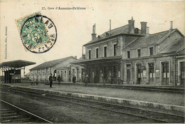 Auneau * La Gare D'auneau Orléans * Ligne Chemin De Fer - Auneau