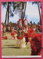 Visuel Pas Très Courant - Polynésie Française - Groupe De Madeleine Moua Heiva - Invitation à La Danse - R/verso - French Polynesia