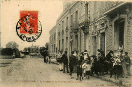 St Nazaire * Le Boulevard De L'océan Vers Le Casino * Villageois - Saint Nazaire