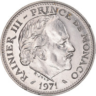 Monnaie, Monaco, Rainier III, 5 Francs, 1971, SUP, Cupro-nickel, Gadoury:MC 153 - 1960-2001 Nouveaux Francs