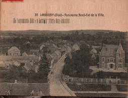 60 / LASSIGNY / PANORAMA NORD EST DE LA VILLE - Lassigny