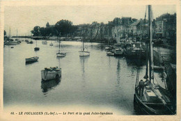 Le Pouliguen * Le Port Et Le Quai Jules Sandeau * Bateau Pêche - Le Pouliguen