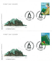Faroe Islands; 2007.  Europa - CEPT; Scouting 100 Years. Set Of 2 On FDC (Foghs Cover). - 2007