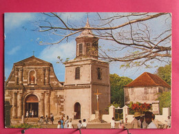 Martinique - Marin - L'église, La Place Et La Statue Du Dr Duquesnay - R/verso - Le Marin