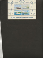 ST PIERRE ET MIQUELON -  FEUILLET N° 599 A 602  NEUF SANS CHARNIERE -ANNEE 1994 - COTE : 12 € - Unused Stamps