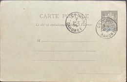 BENIN: Entier Postal Type Groupe 10c Oblitéré à Cotonou ( Dahomey) - Storia Postale