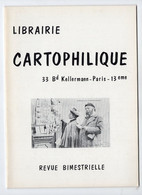 LIBRAIRIE CARTOPHILIQUE - Revue Bimestrielle N° 4  ? - Voir Sommaire - French