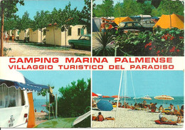 Marina Palmense Fraz. Di Fermo, "Villaggio Turistico Del Paradiso", Camping Marina Palmense, Bungalows, Tende E Spiaggia - Fermo