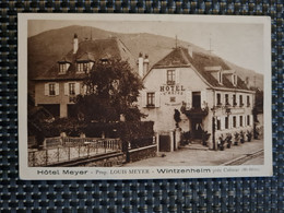 Carte WINTZENHEIM Hotel MEYER Louis - Wintzenheim