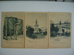 SPAIN / ESPANA - THREE POSTCARDS FROM ORENSE IN THE STATE - Orense