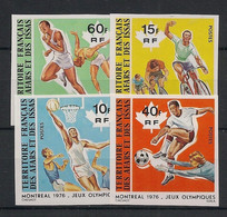 AFARS ET ISSAS - 1976 - N°Yv. 431 à 434 - Olympics - Non Dentelé / Imperf. - Neuf Luxe ** / MNH / Postfrisch - Summer 1976: Montreal