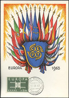 Grèce - Griechenland - Greece CM 1963 Y&T N°799 - Michel N°821 - 2,50d EUROPA - Cartes-maximum (CM)