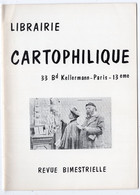 LIBRAIRIE CARTOPHILIQUE - Revue Bimestrielle N° 10   - Voir Sommaire - Francese