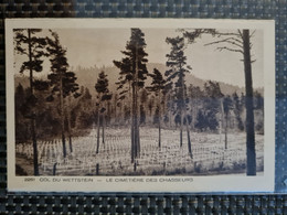 Carte WETTSTEIN Cimetière Des Chasseurs - Wintzenheim