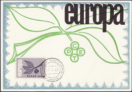 Grèce - Griechenland - Greece CM 1965 Y&T N°868 - Michel N°890 - 2,50d EUROPA - Cartes-maximum (CM)