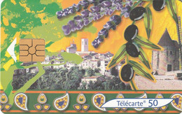 FRANCIA. F1172. Provence - Olives 1/2. 50U. 08-2001. (871). - 2001