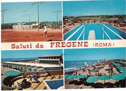 1982 FREGENE 6 SALUTI DA TENNIS   FIUMICINO ROMA - Fiumicino