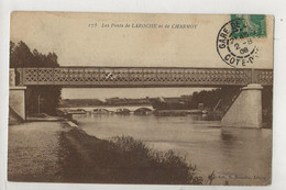Charmoy (89) : Le Pont En Fer à Laroche En 1910 PF. - Charmoy