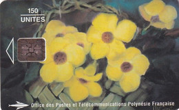FRENCH POLYNESIA - Les Monettes, Painting/Marie Astrid Host, CN : C49100910, Tirage %20000, 08/94, Used - Pittura