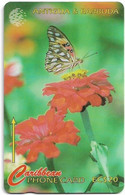 Antigua & Barbuda - C&W (GPT) - Butterflies - Futillary - 132CATD - 1997, 45.000ex, Used - Antigua And Barbuda