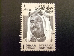 BAHRAIN 1976 CHEIKH ISA BEN SALMAN AL-KHALIFA YVERT 252 FU - Bahreïn (...-1965)