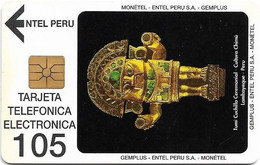 Peru - Entel-Gemplus - Cuchillo Ceremonial Trial Card 11.1993, 105Units, Mint - Perù