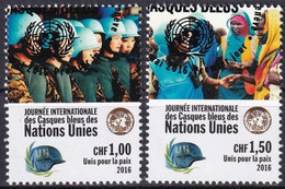 UNO GENF 2016 Mi-Nr. 954/55 O Used - Aus Abo - Used Stamps