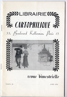 LIBRAIRIE CARTOPHILIQUE - Revue Bimestrielle N° 16   - Voir Sommaire - Francese