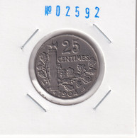 France 25 Centimes 1904 Km#856 - 25 Centimes