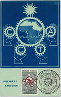 57481  -   CONGO - POSTAL HISTORY: FDC MAXIMUM CARD 1960 -  CCTA MAPS - Other & Unclassified