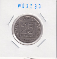 France 25 Centimes 1903 Km#855 - 25 Centimes