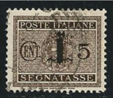 ● ITALIA - R.S.I. 1944  SEGNATASSE  N.° 60 Usato  Fil. S  Cat. ? € ️ Lotto N. 962 ️ - Impuestos