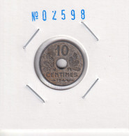 France 10 Centimes 1944 Km#903 - 10 Centimes