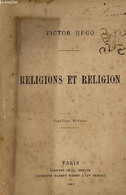 Religions Et Religion - 7e édition. - Hugo Victor - 1880 - Other