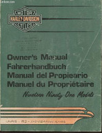 Manuel Du Propriétaire- Harley-Davidson Motor Cycles - Collectif - 1990 - Moto