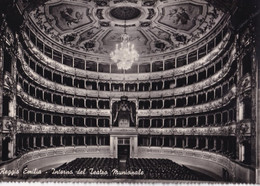 Reggio Emilia - Interno Del Teatro Municipale - Formato Grande Viaggiata – FE390 - Reggio Emilia
