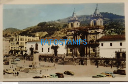 192823 EQUATOR QUITO PLAZA SAN FRANCISCO POSTAL POSTCARD - Equateur