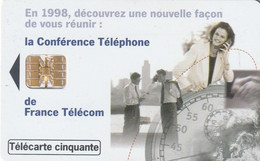 FRANCIA. En1693. Conference Telephone. 50U. 01-1998. 2500 Ex. (870). édition Limitée. - Privées