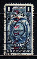 ECUADOR - 1929 - STEMMA CON SOVRASTAMPA -  USATO - Ecuador