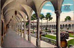 Florida Sarasota Ringling Museum Art Museum Archway Along Inner Court - Sarasota