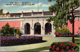 Florida Sarasota Ringling Museum Art Museum Entrance Curteich - Sarasota