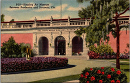 Florida Sarasota Ringling Art Museum Entrance Curteich - Sarasota