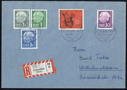 1957, Saar, 391 U.a., Brief - Non Classificati