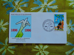 FDC - Centenaire Presence Indonésienne - New-Caledonia - Oblitérés