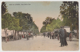 ITALY Saluti Da LIVORNO "Viale Emilio Zola" PC Cartolina ANIMATA 1910s - Livorno