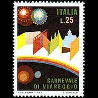 ITALY 1973 - Scott# 1112 Viareggio Carniva Set Of 1 MNH - 1971-80:  Nuovi